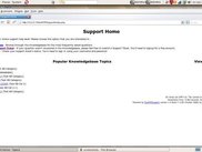 The main DanPHPSupport interface (1.0)