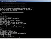 Danshell 1.0 running on Windows XP.