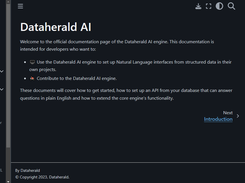 Dataherald Screenshot 1