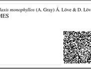 An example container label produced by the PreCapture app.