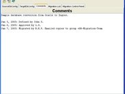 Comments for Migration