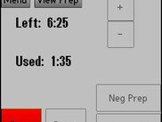 Timing the 1st negative constructive