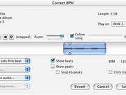 Correct BPM Dialog