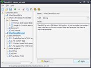 DendrEd main window under Win32
