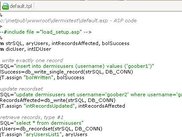 SQL Test using Dermis - default.asp