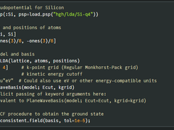DFTK.jl Screenshot 1
