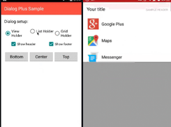 DialogPlus Screenshot 1