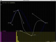 another bezier waveform, yellow levels shows harmonics
