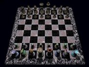 Chess board using shadows