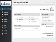 Control panel for Display UI