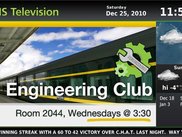 Display UI layout and theme on a television