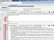 Editing an article (basic module) in dit.cms. We use TinyMCE