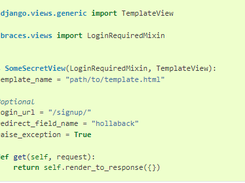django-braces Screenshot 1