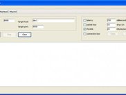 Main application window with throttling turned on.
