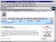 Netscape Navigator Gold under Windows3.1 (by "TP Reitzel")