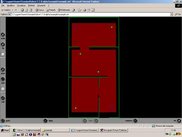 The example source in VRML97, rendered with Cortona