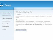 Drupal-SQLite setup