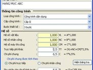 Tạo dự toán mới