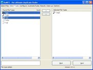 GUI - select file types
