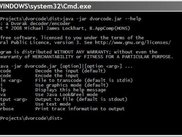 dvorcode CLI - command-line help