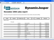 Report with image header