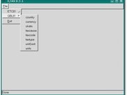 Blank main window