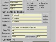 Configuration screen - Pantalla de configuracin