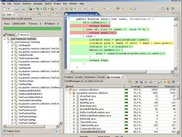 Workbench with Highlighted Editor and Coverage Summaries