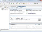 Code Module Editor