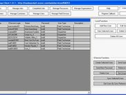 Manage Users Screen of EService CS Full Client.