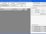 Team Management Screen of Timecard CS Full Client
