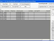 Event Screen of Timecard CS Full Client.