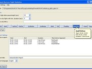 The main window where you add fights to the report.