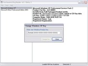 Changing the Windows XP Installation Key