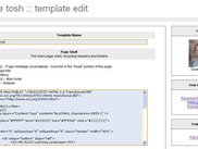 template creation