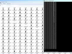 Large letters found after search