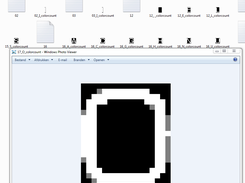 Templates made with analyse option for the OCR