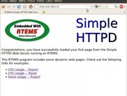 RTEMS web server on MINI2440 QEMU