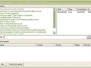 Kaillera window showing Admin help menu