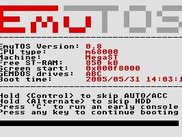 Boot screen information