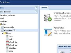 database tree (focused view)