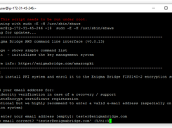 Initialization with one command