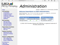 In less than 20 minutes you have PKI with FIPS140-2 hardware security