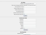 Some admin settings
