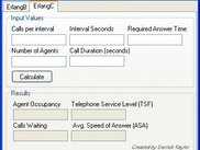 Erlang C calculator