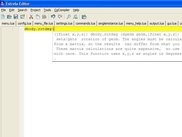 APIs can be added that provide autocomplete and tipinfo