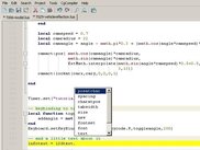 inside API classes, only appropriate functions are shown.