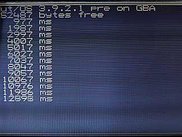 Nut/OS running on the Nintendo Gameboy Advanc