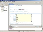 TLA Editor supports autocompletion