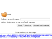Create secure url access to files to send big files by email